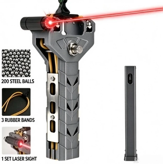 High Precision Automatic Loading Double Row Magazine Continuous Firing Steel Ball Outdoor EDC Competitive Tool