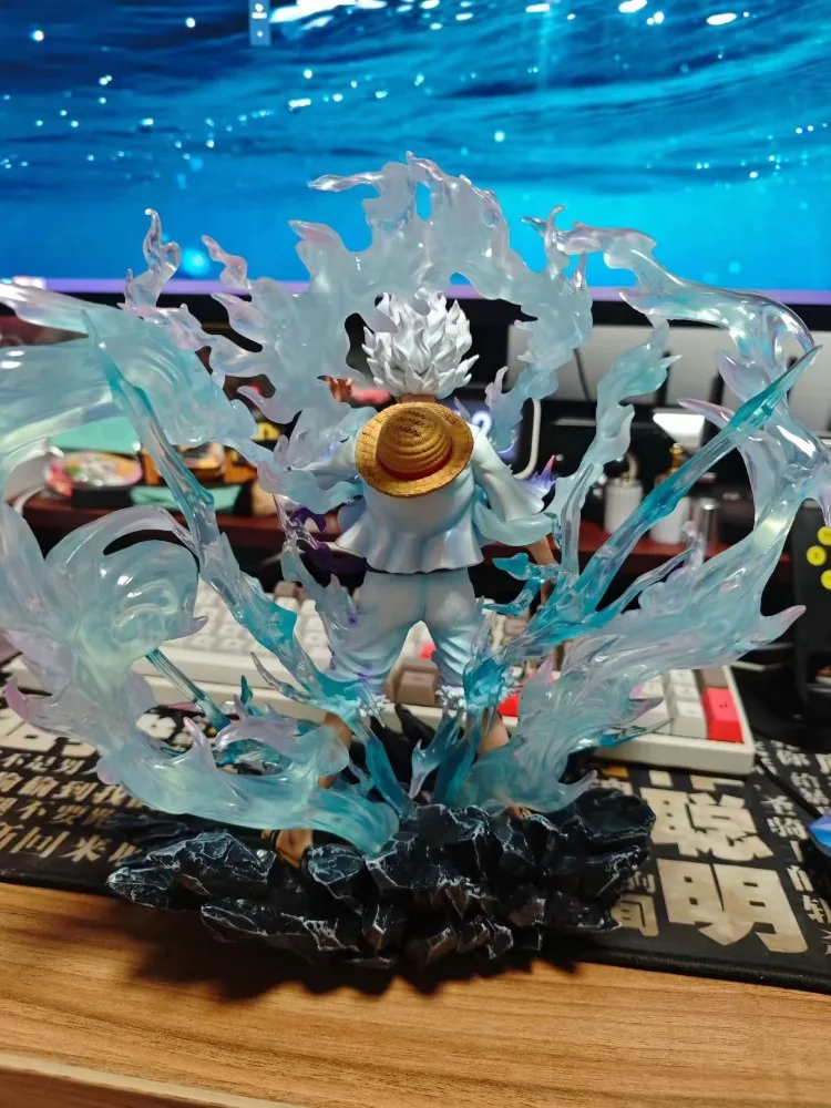 JT Studio One Piece Nika Rufy Gear 5 Figure 30cm Scimmia D. Rufy Anime Figura Statua GK Modello Da Collezione Ornamenti Giocattolo Regalo