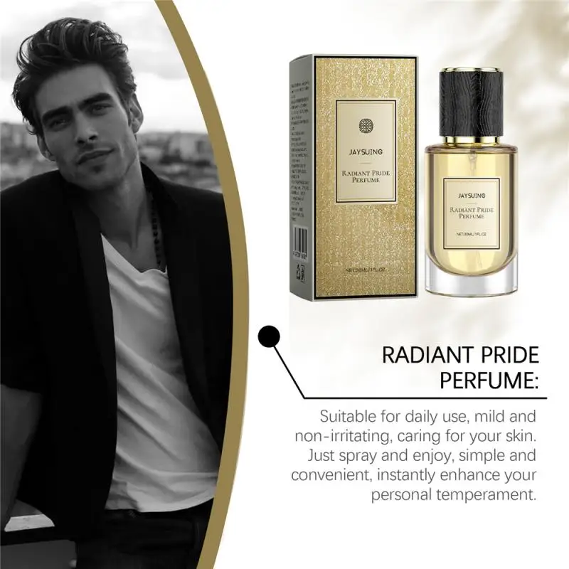 Radiant Pride Prefume Natural And Fres Low-Key And Light F-Ragrance Long-Lasting F-Ragrance For Men 30ml