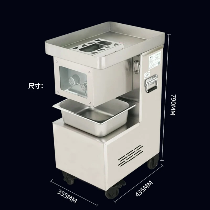 Vertical‑Style Automatic Meat Processing Machine For Pork Beef Fish Chicken Breast Restaurant Canteen Use Meat Slicer