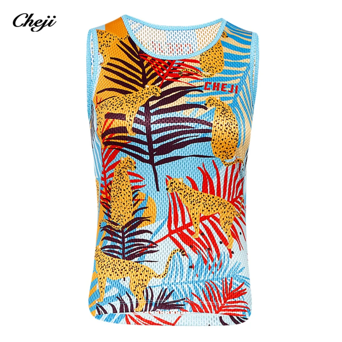 CHEJI Cycling Vests Summer Women Riding Suit Inside Women\'s Outdoor Breathable Cycling Equipment Cycling Sleeveless Jersey