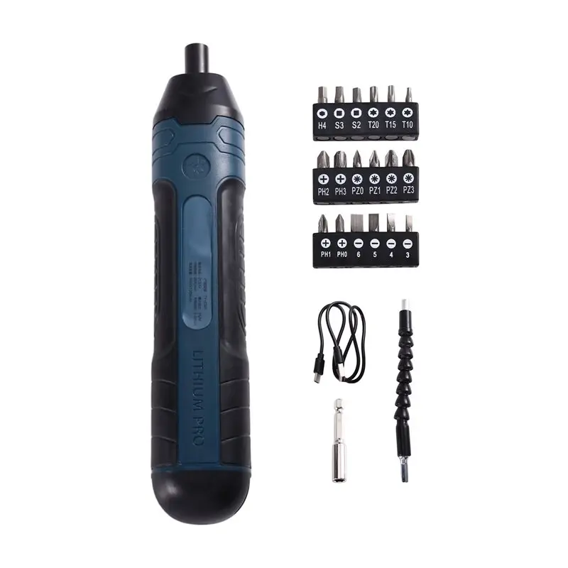 

【ELECTRONIC-ACCESSORIES】Electric Screwdriver Adjustable Speed Screwdriver Multi-Functional Screwdriver Functional Power Tool Set