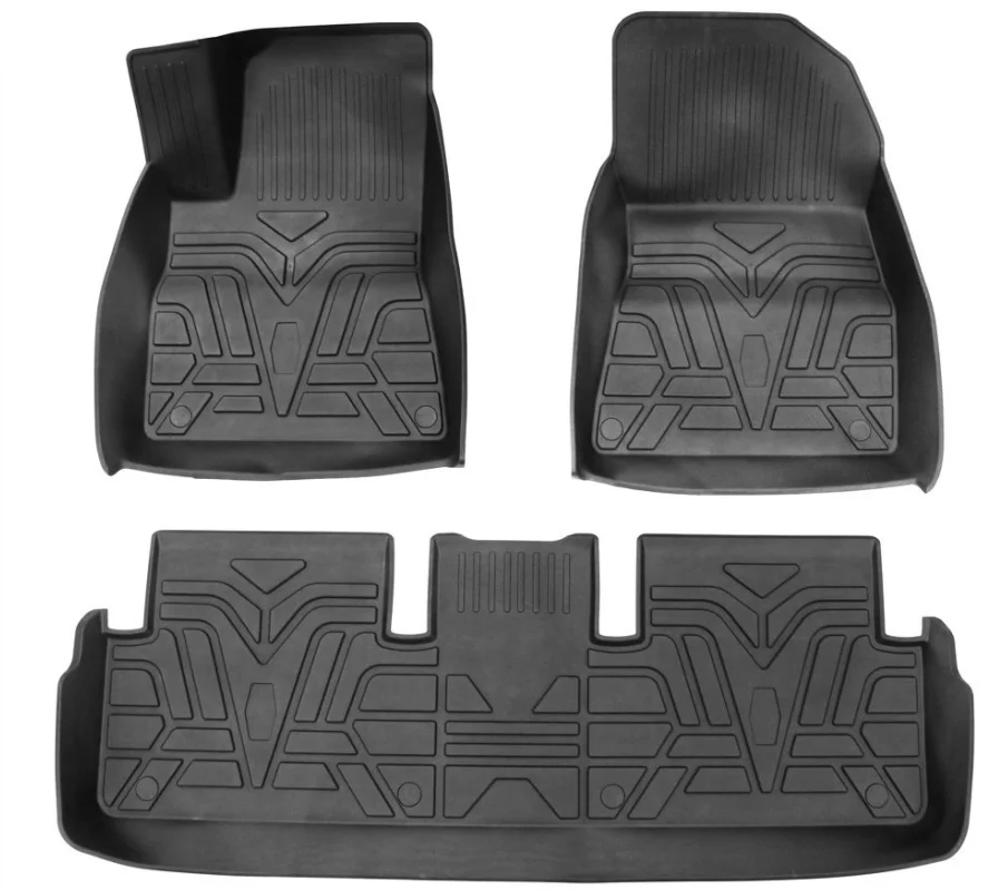 

Suitable for T-esla model3 injection molding TPE car floor mat model3 front and rear trunk mat car supplies