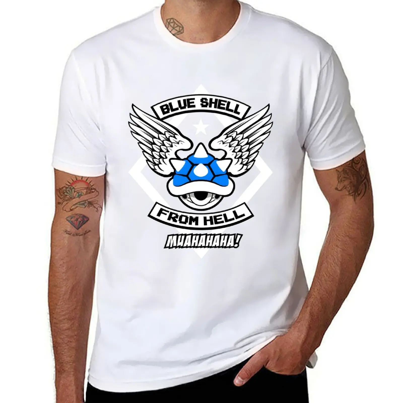 

Blue Shell From Hell \t \t\t T-Shirt black cotton t-shirt plain for man package t shirt man plain T-Shirt