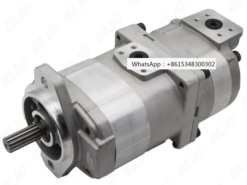 Excavator hydraulic transmission booster oil main pilot DH150 gear pump