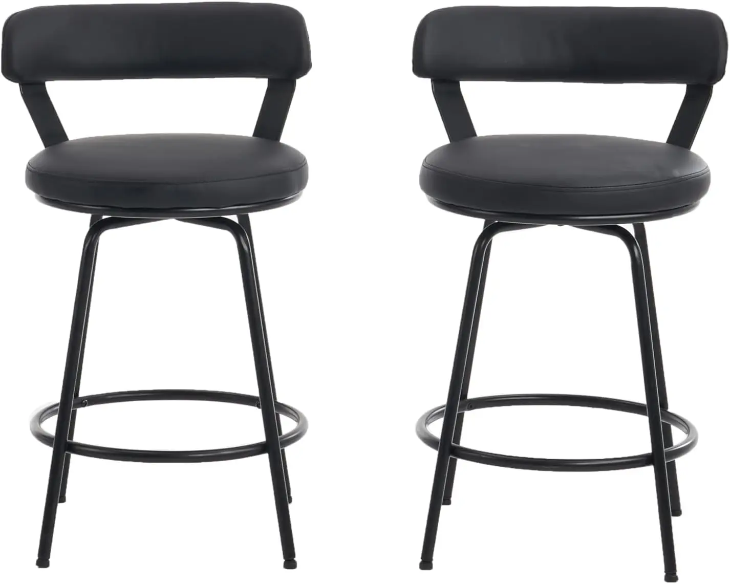 Home Ashley Swivel Bar Stools Set Of 2, 24