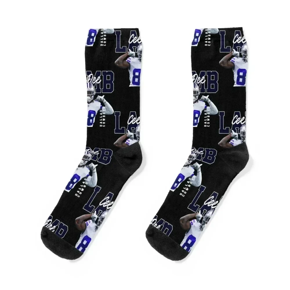 

Ceedee-Lamb-DallasCowboys-Football-Players Socks Hiking boots gym Socks Men's Women's