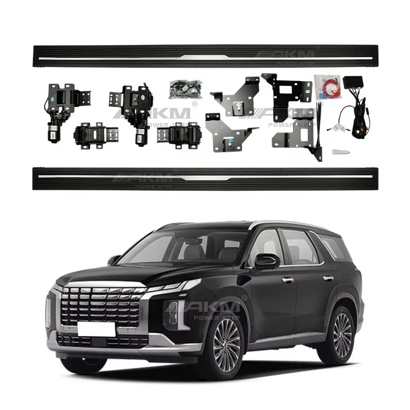 Auto Parts Accessories Quality Side Boards Waterproof Electric Side Steps For Hyundai Palisade 2020+ Door Running Board