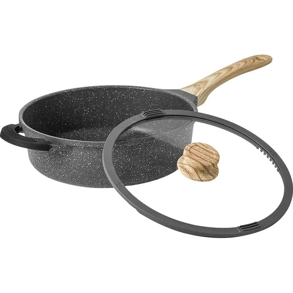 

Stainless Steel 24CM Non-stick Omelet & Steak Pan with Excellent Heat Distribution