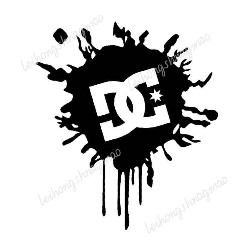 

Funny DC Ken Block Splash Car Stickers Laptop Motorcycle Helmet Window Windshield Decoration Waterproof Sunscreen Vinyl Stickers