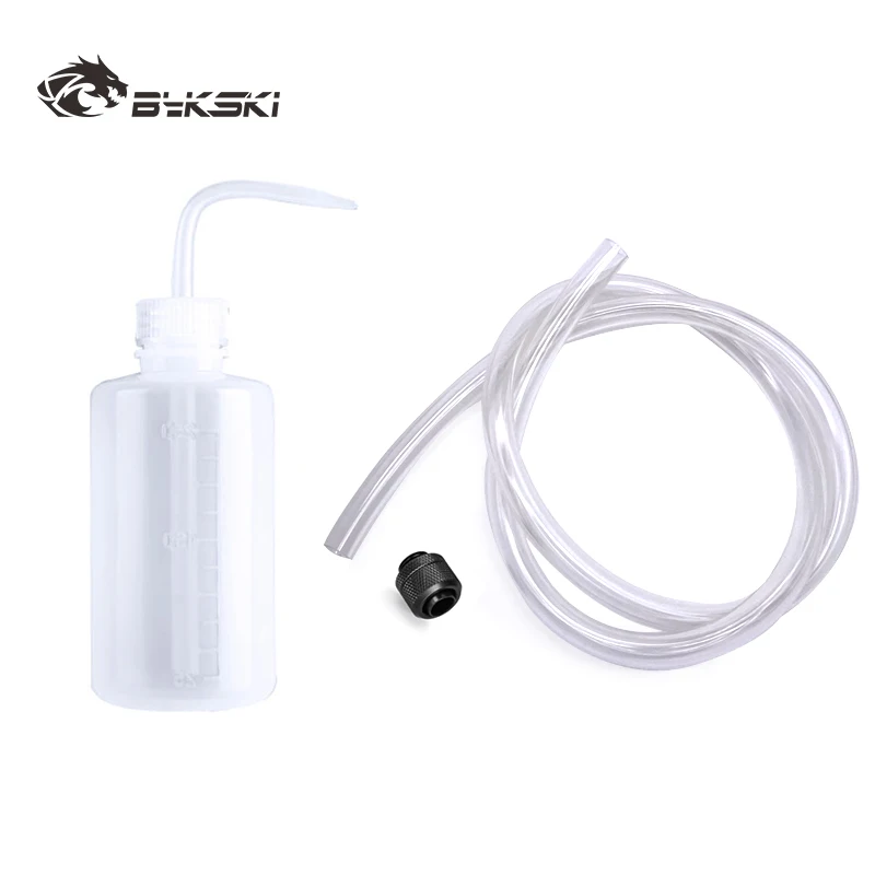 

Bykski PC Cooling Add / Release Water Kit / with Drip Bottle Add Water Bottle Thinning Ink Tools + Fitting + Hose Pipes