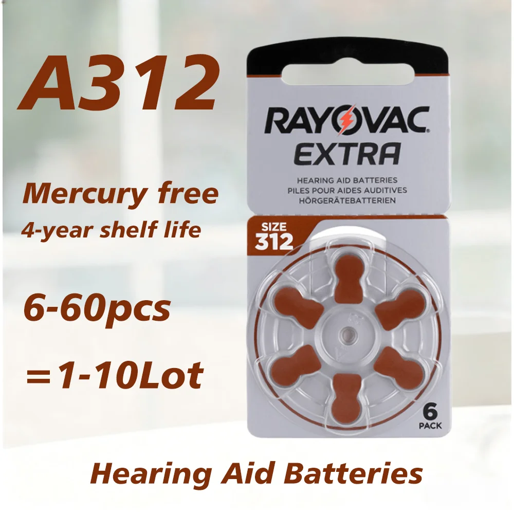 6-60PCS Rayovac Ext…