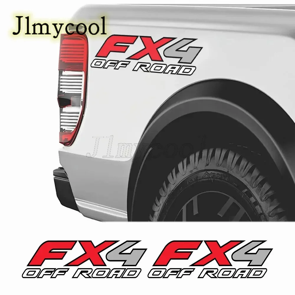 

2PCS FX4 Off Road Car Graphic Vinyl Stickers for Nissan NAVARA Mitsubishi L200 Triton Pickup Truck Decor Decals Accessories