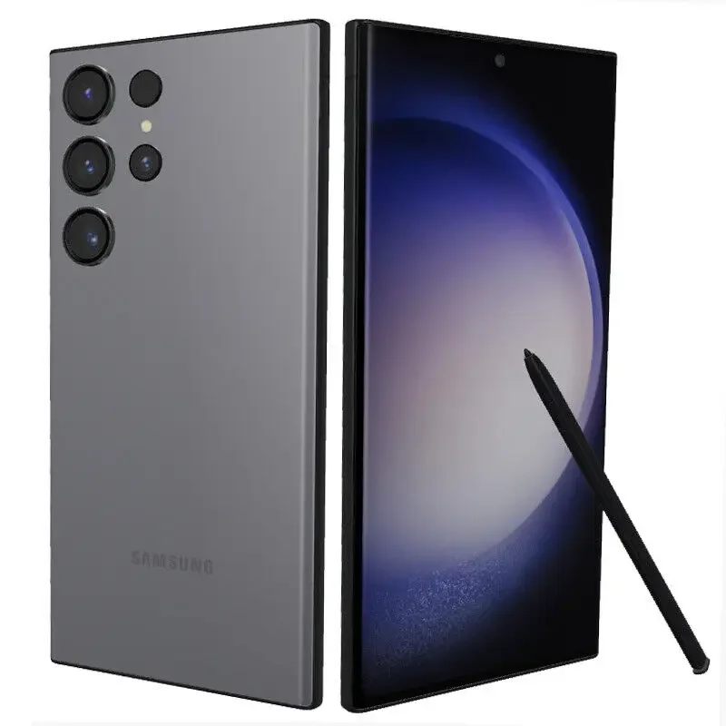 هاتف Samsung Galaxy S23 Ultra 5G الأصلي المجدد بشاشة 6.8 بوصة OLED ROM 256/512GB/RAM 8/12GB Snapdragon NFC غير مقفول بهاتف أندرويد