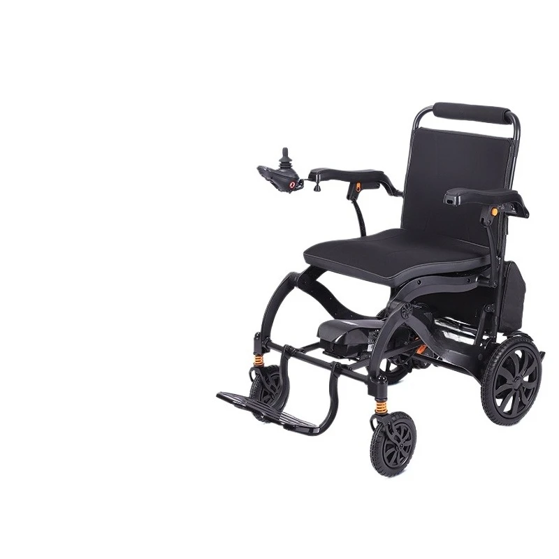 Electric Wheelchair Lightweight Intelligent Widening Folding Ergonomic Magnesium Alloy Integrated Die Casting for the Elderly