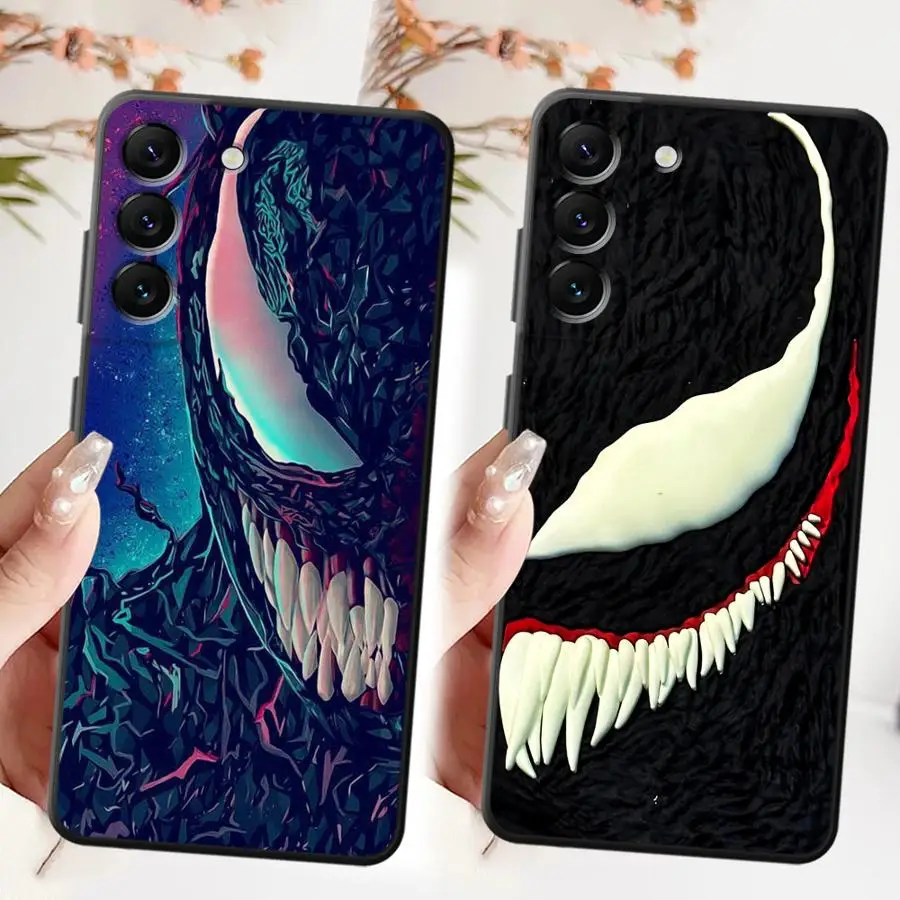 

Чехол Marvel Venom для Samsung Galaxy A22 A23 A12 A13 A54 A71 A14 A15 A33 A34 A72 A73 A35 A41 A51 A52 A24 A31 A16 A21s Soft Back