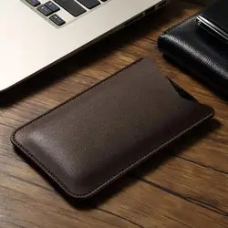 Simple Phone Pouch For Iphone 12 13 14 15 16 Pro Max Case Universal Bag For Iphone 14 15 16 Plus Protector Cellphone Pocket (L)