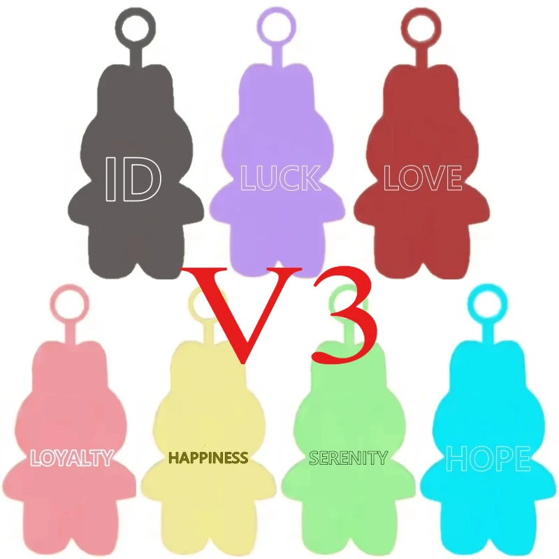 

MINISO Blind Box Keychain Car Decoration Toy 17CM For LabubuV3 The Monster Series Doll Cloth Car Interior Decor Pendant Toy Gift