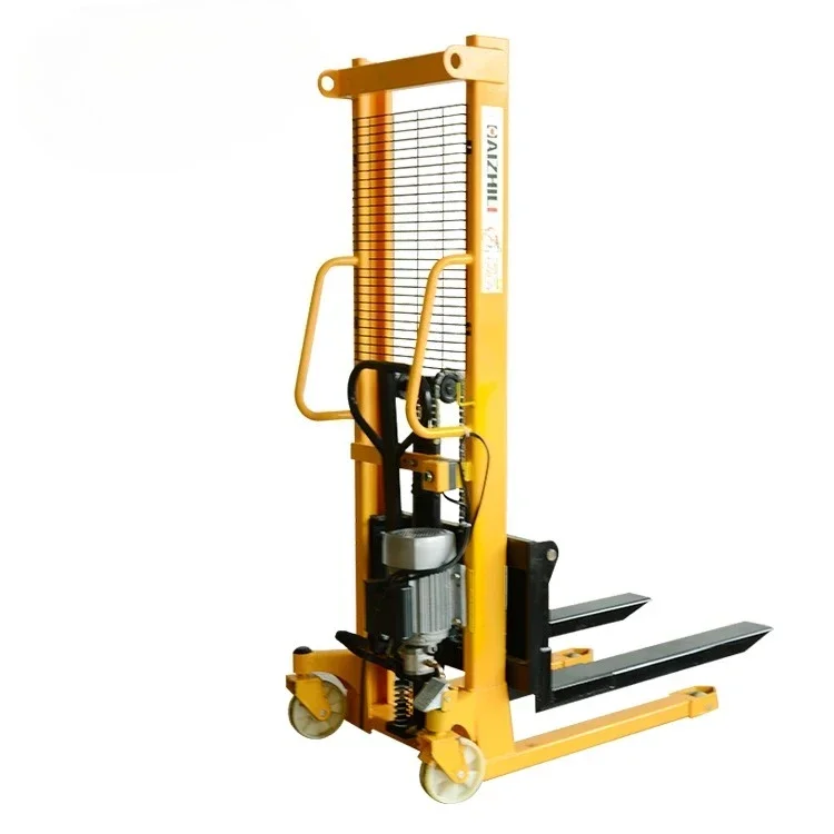 

Manual Hand Operated Forklift 2 Ton 2.5 M Hydraulic Hand Stacker with Motor