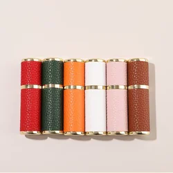 5ml Refillable Perfume Atomizer Portable Travel Spray Bottle Ultral Fine Mist High-end Leather Luxury Cosmetic Gift Fragrance
