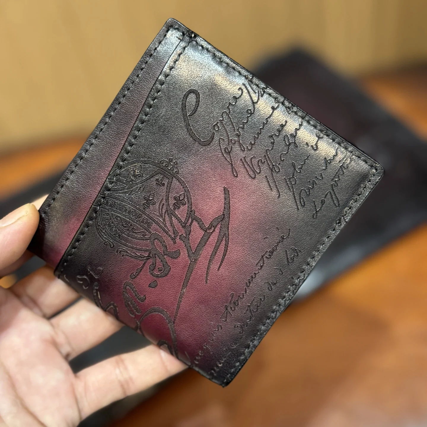 

DIMY 2026 New Retro Men's Handmade Genuine Leather Wallet Head Layer Leather Wallet