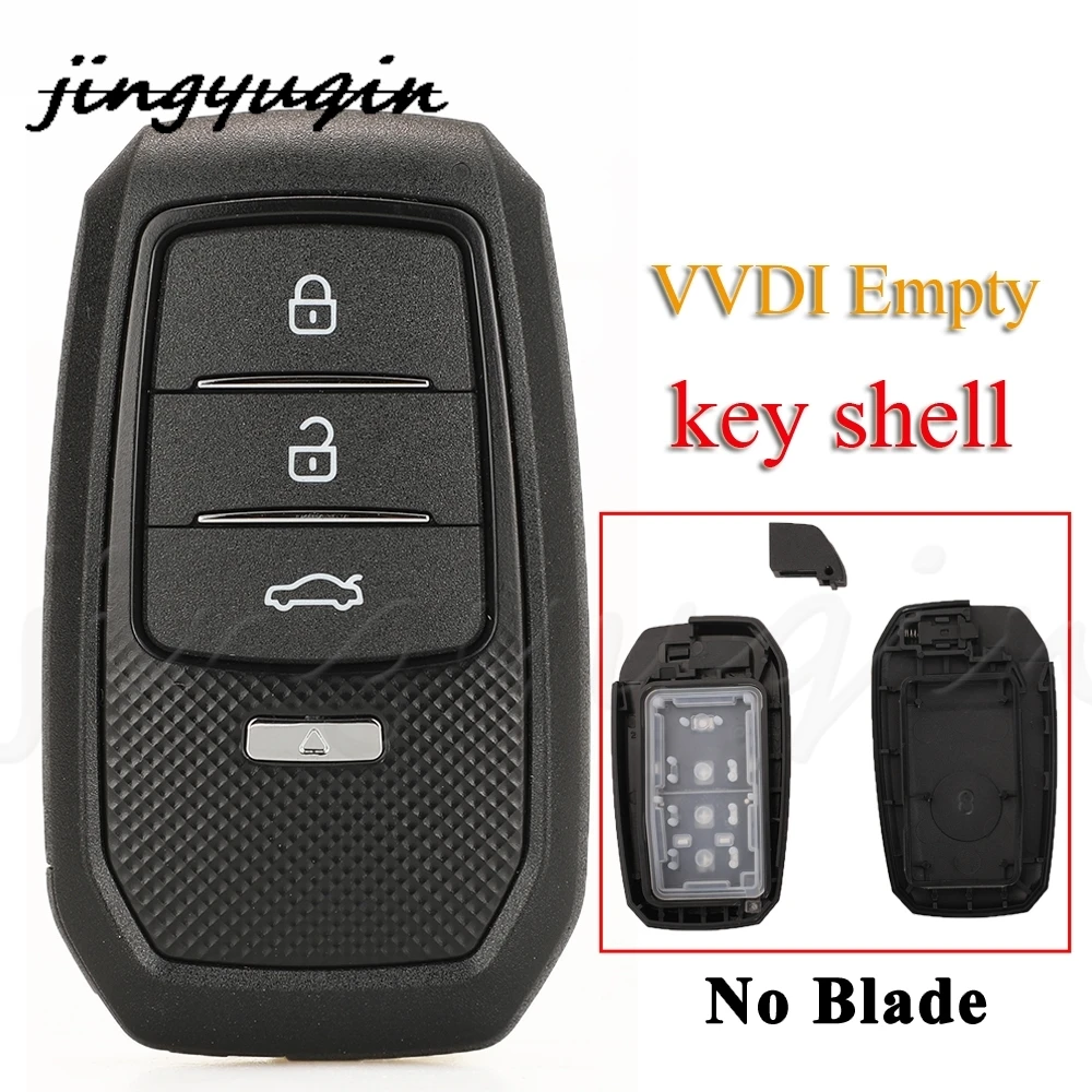 

Jingyuqin 3 кнопки пустой Xhorse универсальный корпус ключа автомобильный умный пульт дистанционного управления для Toyota XM38 XSTO01EN только корпус ключа без печатной платы