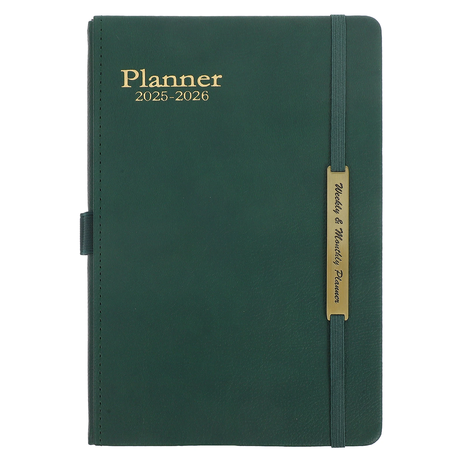 

2025-2026 Planner A5 18 Months Weekly Diary Notebook Thick Paper PU Cover Long Term Daily Organizer Portable Journal Student