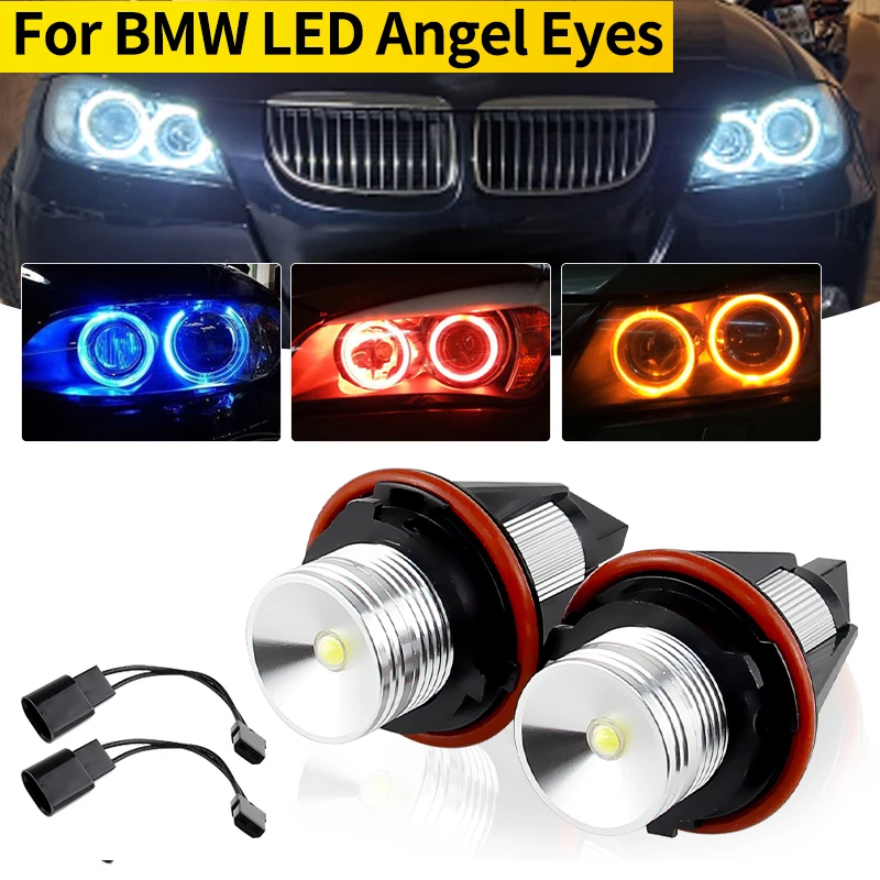 2Pcs Led Angel Eyes…