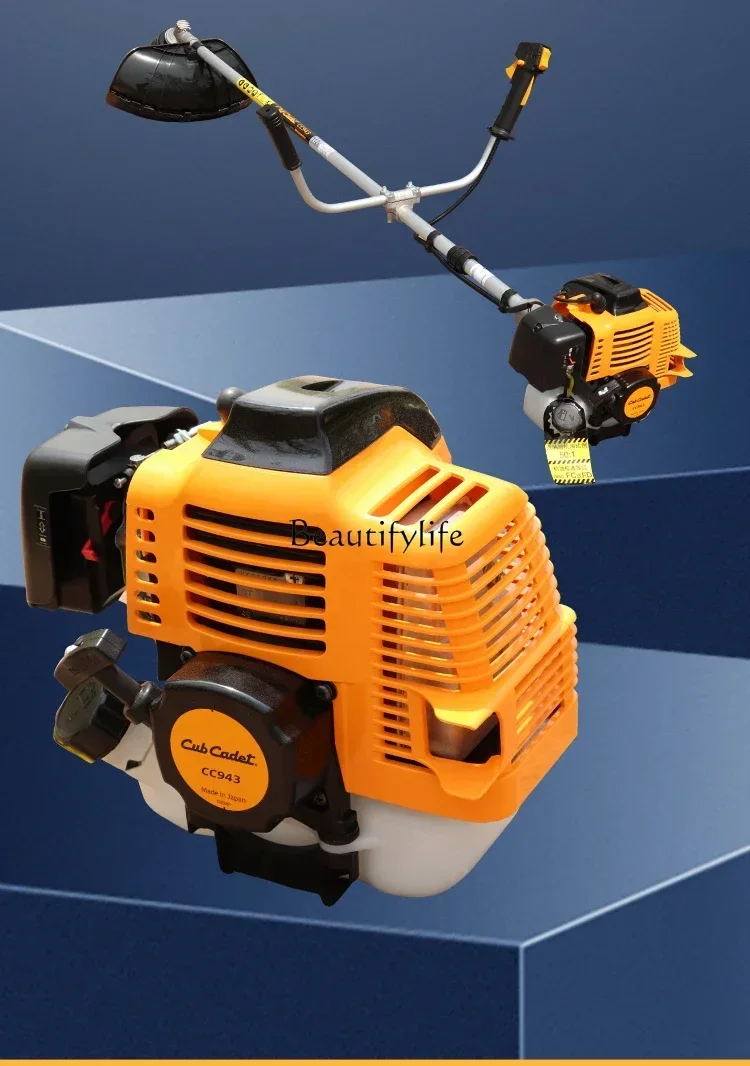 

yj15 Petrol Driven Mower Brush Cutter Household Weeding Artifact High Power Grass Trimmer