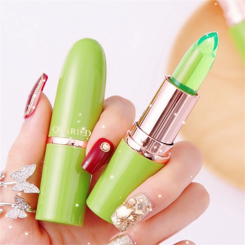 Color Changing Lipstick Moisturizing Moisturizing Lock Water Lasting Lipstick Lip Makeup Women's Color-changing Lipstick Aloe