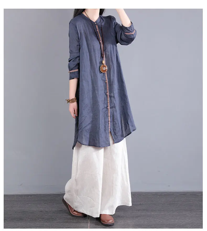 

Весна и лето 202, популярный ретро тонкий стиль, элегантный солнцезащитный костюм средней длины, женский трендовый костюм в этническом стиле