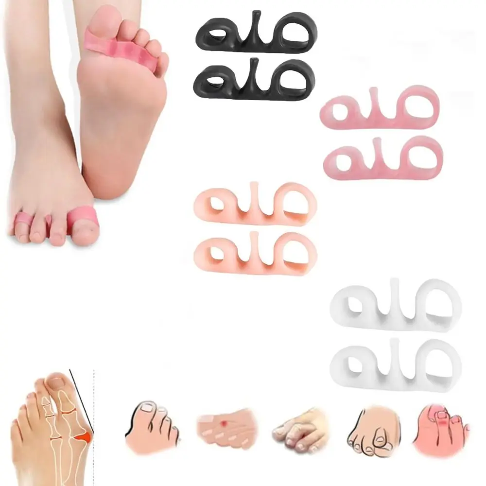 Toe Correctors and Toe Separators Bodyfeet Aligners Kit Invisible Posture Care Silicone Toe Separators Body Shaping
