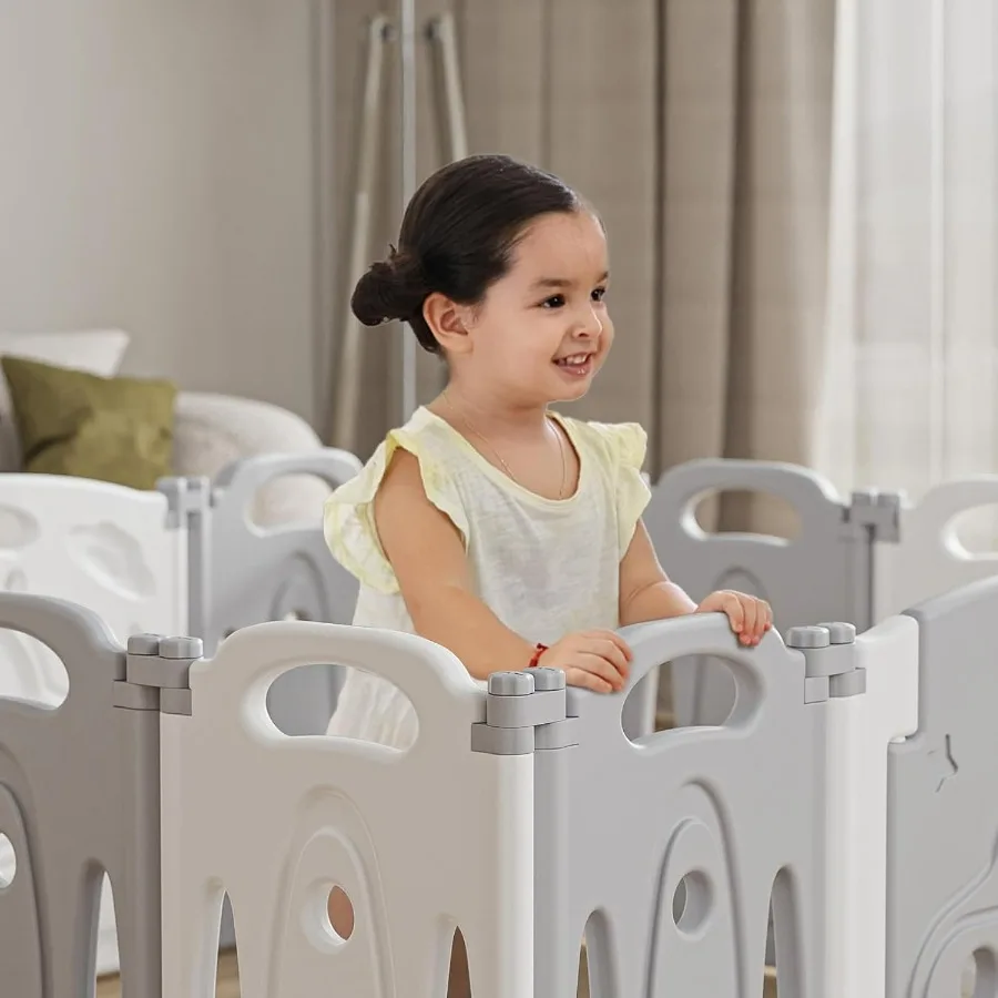 Box per bambini pieghevole per uso domestico interno ed esterno: centro attività portatile con design di sicurezza Facile da montare e da riporre ideale