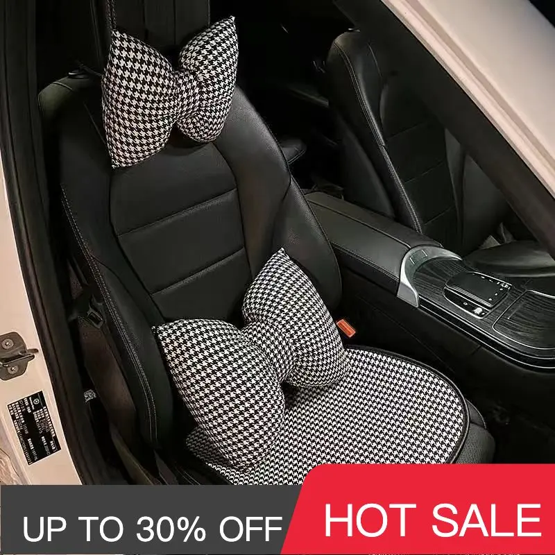 

Winter Breathable Monolithic Mesh Red Seat Ventilation Pad Three piece Set of Women's All season Universal Interior Accessories