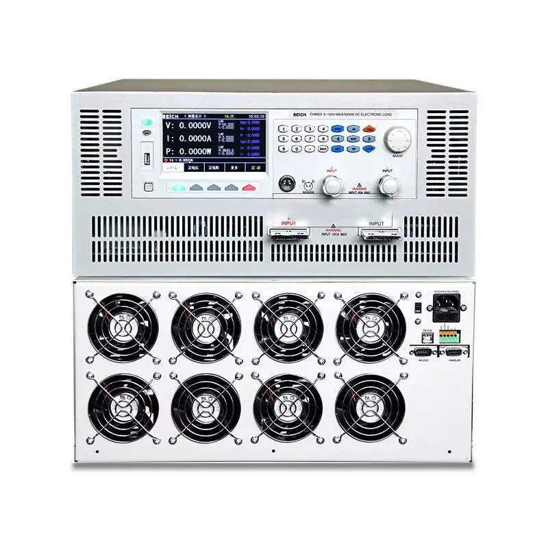 Professional Digital Precision Adjustable Programmable Dc Electronic Load Tester High Power Electromagnetic Capacity Test 5000W