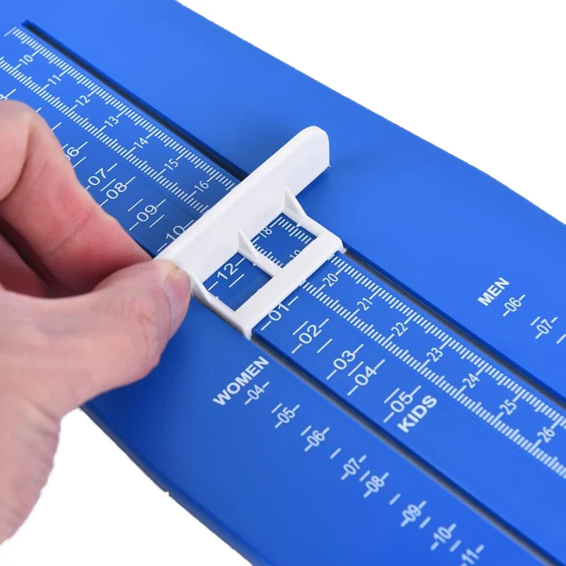 الأطفال النساء الرجال حجم القدم الولايات المتحدة حجم قياس الدعائم قياس حجم الأحذية أداة حاكم