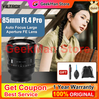 VILTROX 85mm F1.4 Pro Auto Focus Large Aperture FE Lens Full Frame Mirrorless Camera Lenses for Sony E Mount A7 A7R A7RII ZVE1