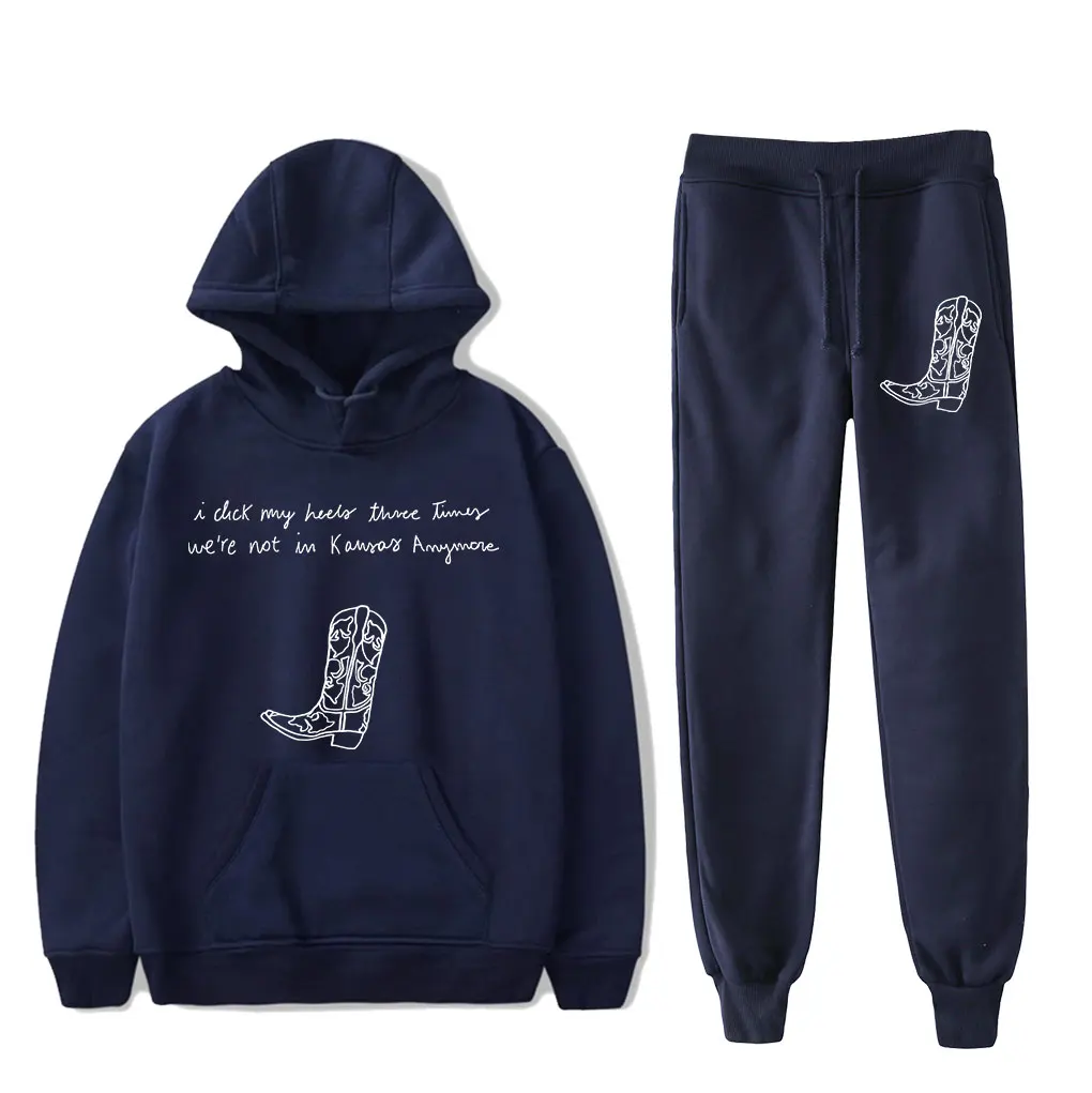 

Role Model merch Kansas Anymore Tour hoodies suits pocket drawstring hoodies sweatshirt men/women Strap sports pants