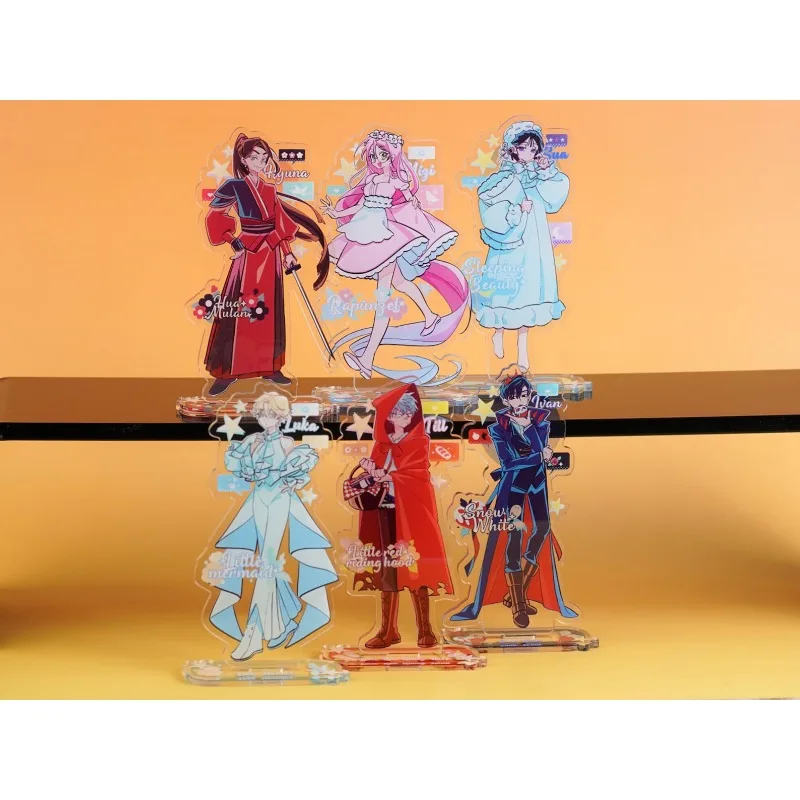 

Alien Stage Fairy Tale Acrylic Stande Mizi Sua Till Ivan Luka Hyuna Original Acrylic Handmade Cute Cartoon Anime Toy Creative