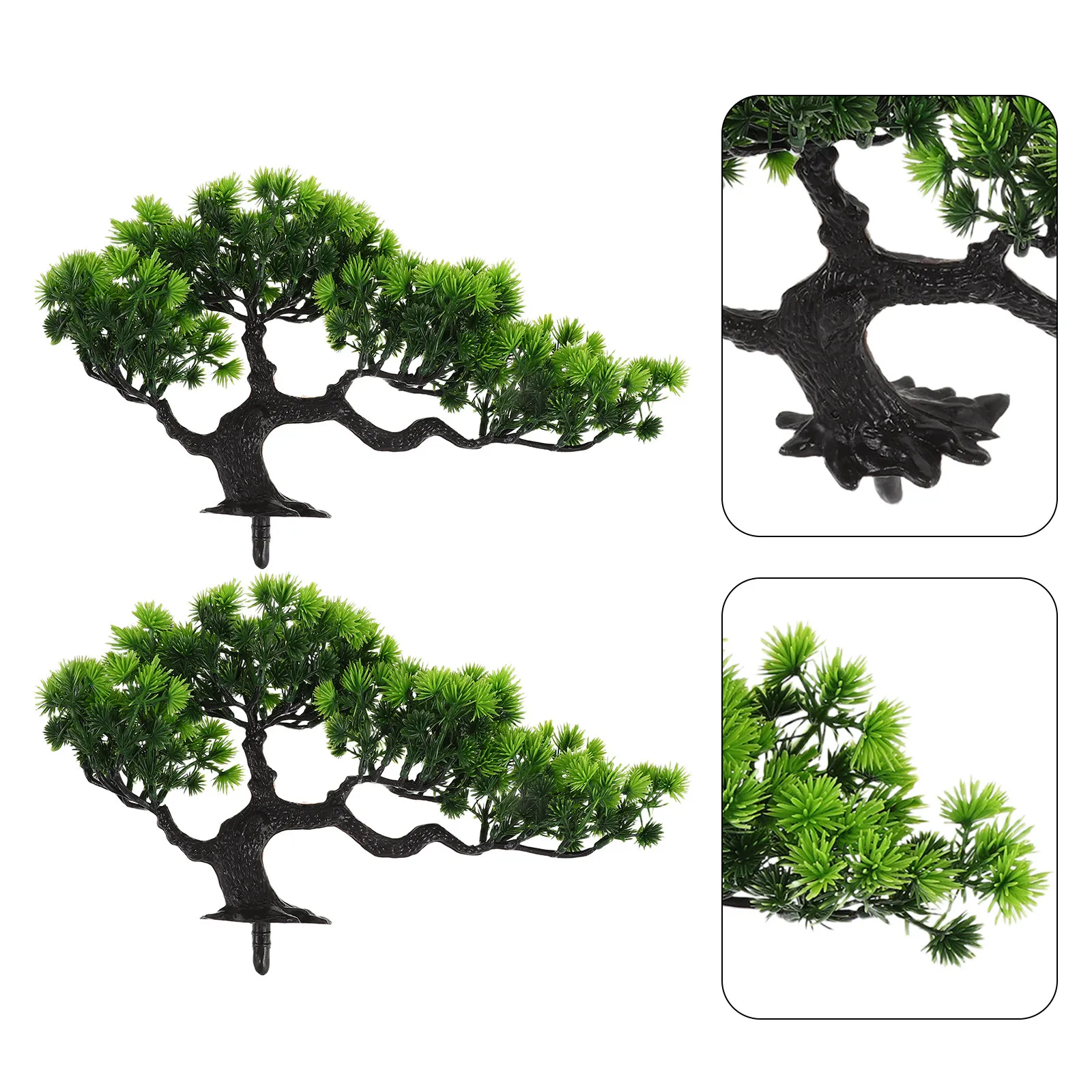 Bonsai Garden Juniper - 2 Piezas de Bonsái Artificial de