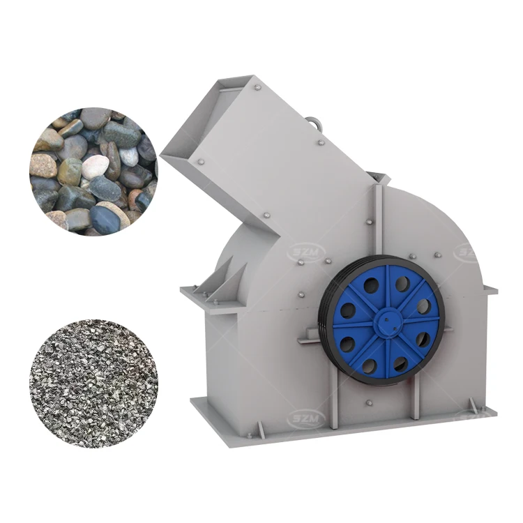 PC200*300 Small Hammer Mill Stone Crusher, Hammer Crusher Rock Coal Limestone Glass Clay Gold Impact Heavy Mill Machine