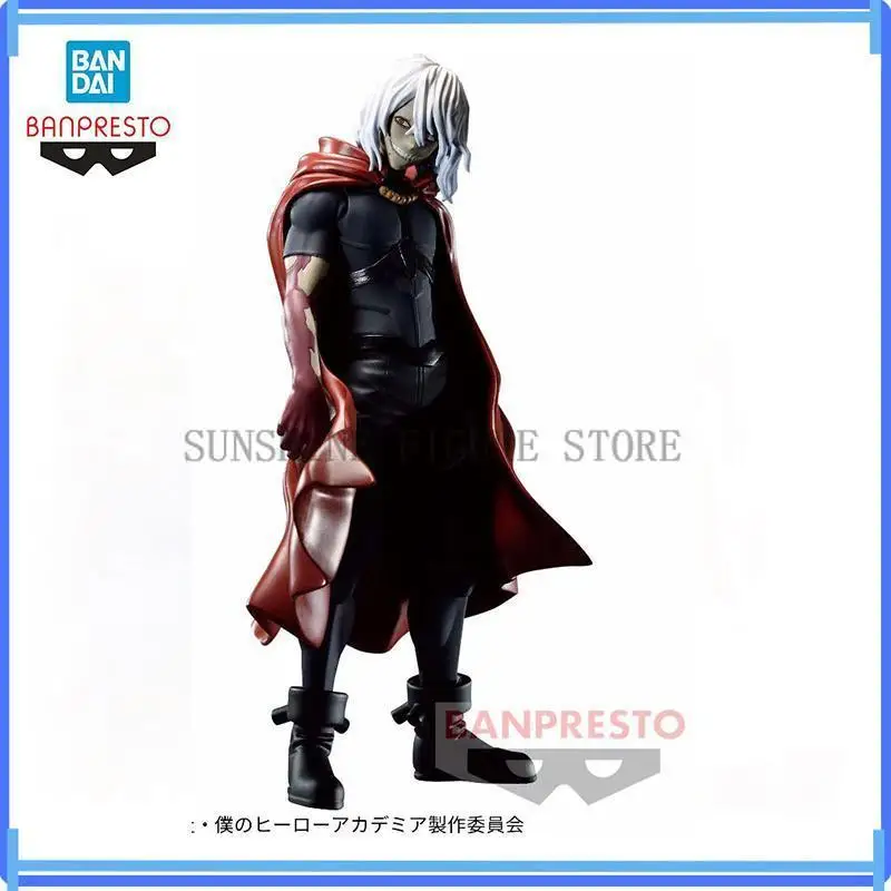 Bandai in stock Original Banpresto My Hero Academia Shigaraki Tomura PVC Anime action figure model boxed toys Gift Genuine