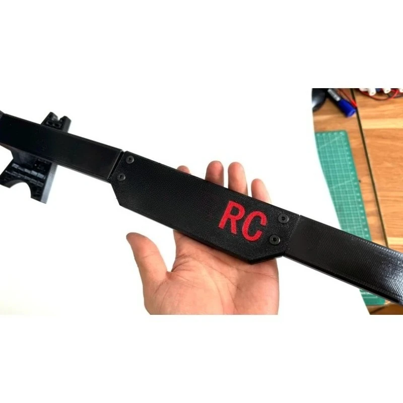 Upgrade Parts 3D Printed Car Stand Accessories for CROSSRC EMO XX/XX2 4WD RC Crawler, Thickened Durable Front/Rear Axle Link