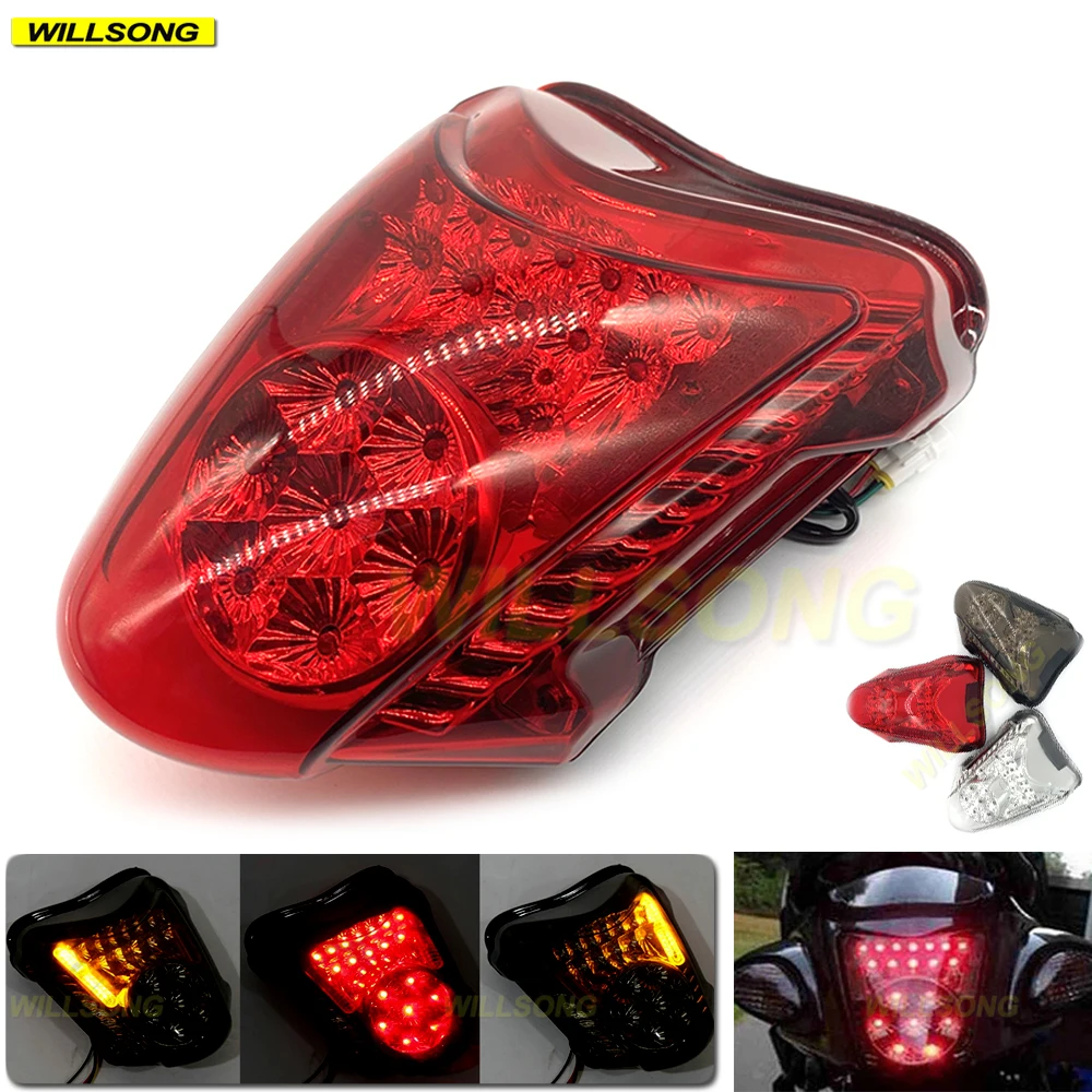 For SUZUKI GSX1300R HAYABUSA 2008-2020 LED Rear Tail Brake Light Turn Signal Integrated Lamp Blinker Motorcycle Accessories