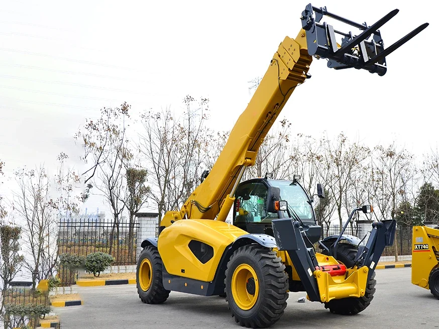 3 ton 7m Telescopic Forklift HNT30-4 Small Telescopic Forklift