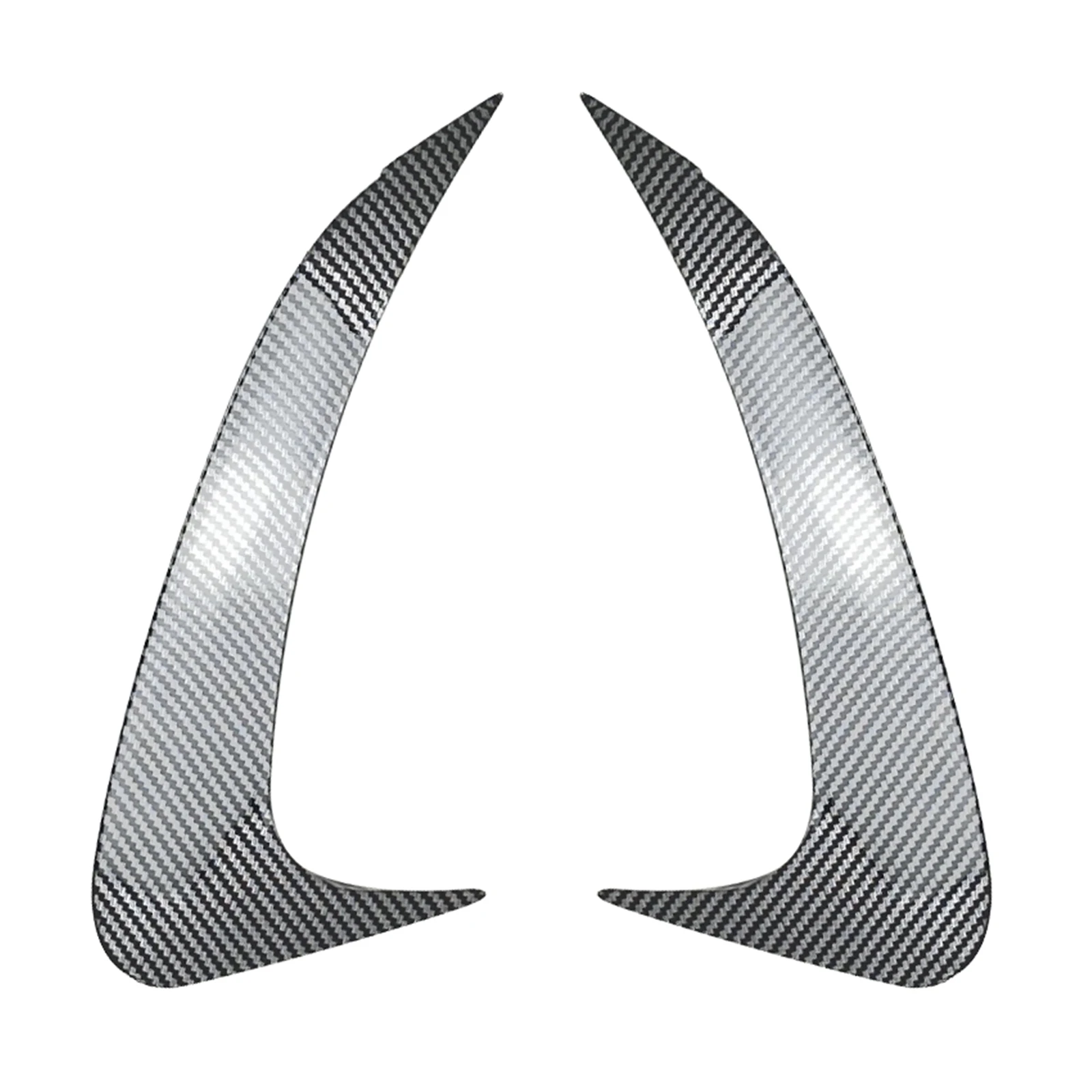 Rear Bumper Side ​Spoiler Canard Trim Air Vent Splitter Cover For Mercedes Benz EQE V295 EQE350 EQE500 EQE53 AMG 2023-2025