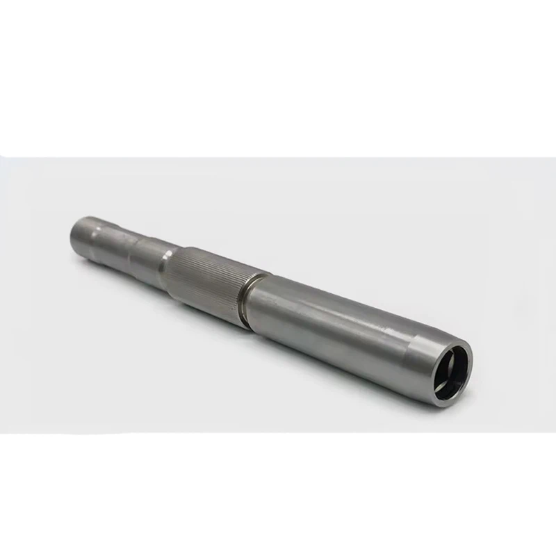 مخصص الفولاذ المقاوم للصدأ عمود طويل المحرك رمح CNC السويسري نوع مخرطة بالقطع الميكانيكية محرك رمح CNC تحول ومخرش