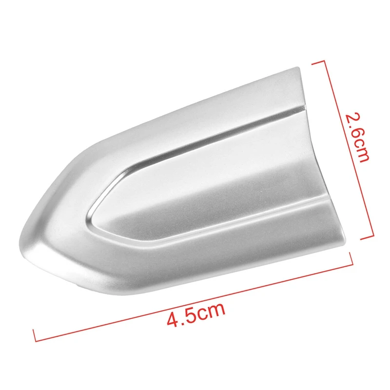 Door Lock Cylinder Cover Trim Cap 13522324 13522322 13599547 For Cadillac ATS XTS CTS CT6 Accessories Silver