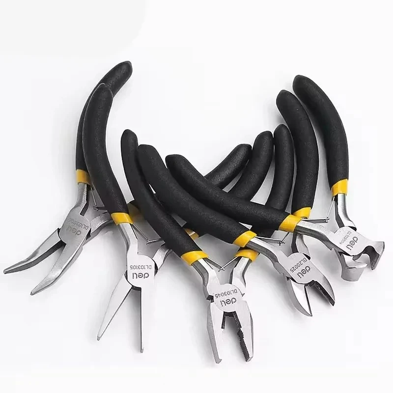 

Многофункциональная фурнитура, ручные инструменты, электрик, 5-дюймовый универсальный станок для резки проволоки, мини-щипцы с длинными носами