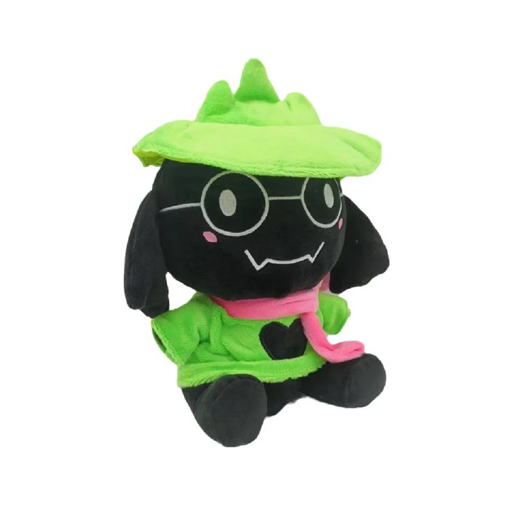 Deltarune pluszowa zabawka Kawaii Ralsei Lancer pluszowe nadziewane zabawki postać z kreskówki miękkie zwierzęta lalka dla dzieci prezent dla dzieci 25cm